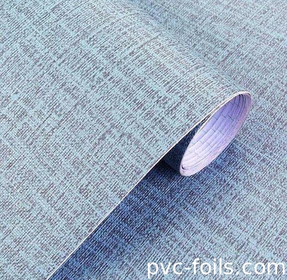 Vật liệu kết cấu Màu sắc rắn Pvc phim tự dán cho trang trí khách sạn Tái thiết kế