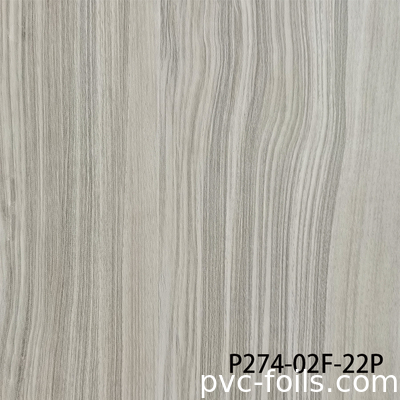 Super Matte Wood Texture PVC phim trang trí cho máy in màng chân không