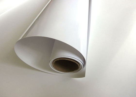 Foshan High Gloss Solid White PVC Decorative Film Nhà sản xuất