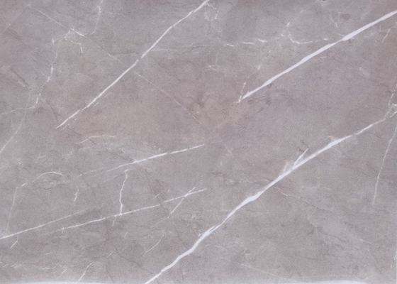 Phim PVC có độ bóng cao bằng đá cẩm thạch xám cho tấm tường MDF