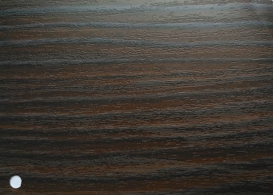 Đồ nội thất tự dính Lá nhựa PVC Cửa mờ Hiệu ứng gỗ 0,25mm