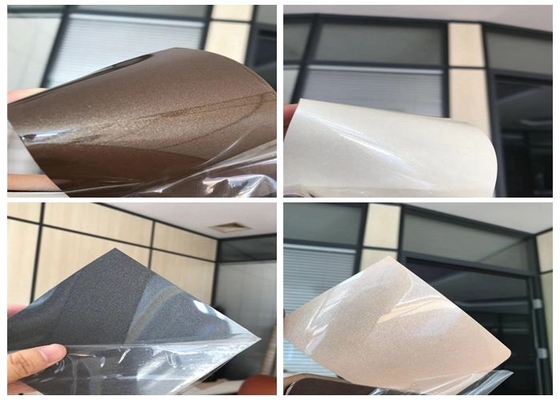 Phim trang trí PVC lấp lánh có độ bóng cao cho cửa tủ bếp 0,15mm