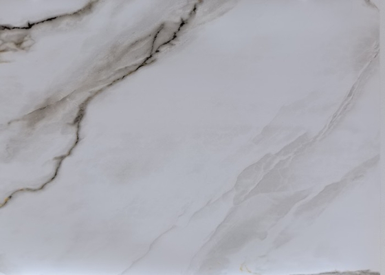 Counter Top White Pvc Film Sheet Marble Gloss Film Vinyl Waterproof