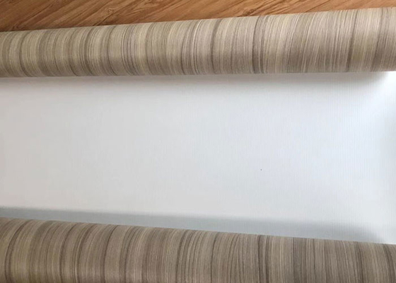 Tự dính đồ nội thất PVC Lá Laminate Hạt gỗ dập nổi sâu