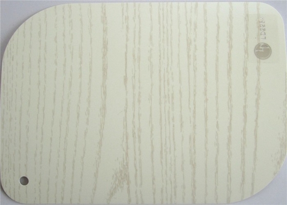 Tấm Laminate hạt gỗ trắng Tấm nhựa PVC cho đồ nội thất