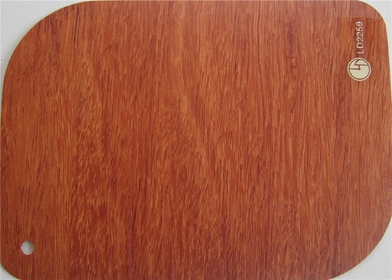 Vinyl gỗ 1240mm Pvc cho hồ sơ bao bì trang trí tường