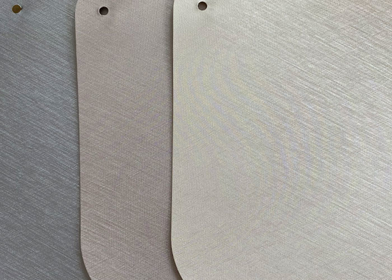 Bạc chải nổi PVC Giấy bạc trang trí Cuộn chống cháy 3D nổi