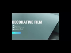 Phim PVC màu trắng mờ để trang trí cửa niêm phong